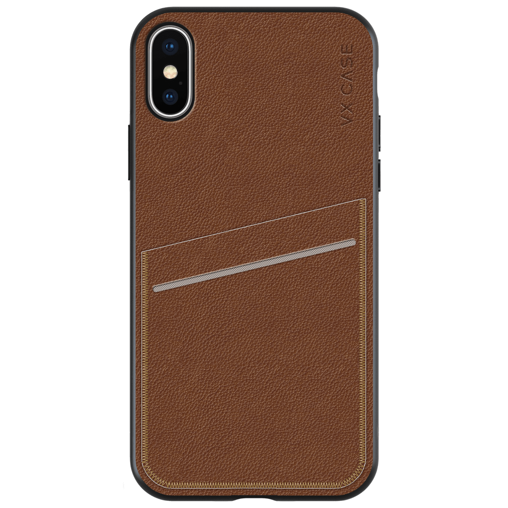 Capa Com Suporte de Cartão para iPhone XS