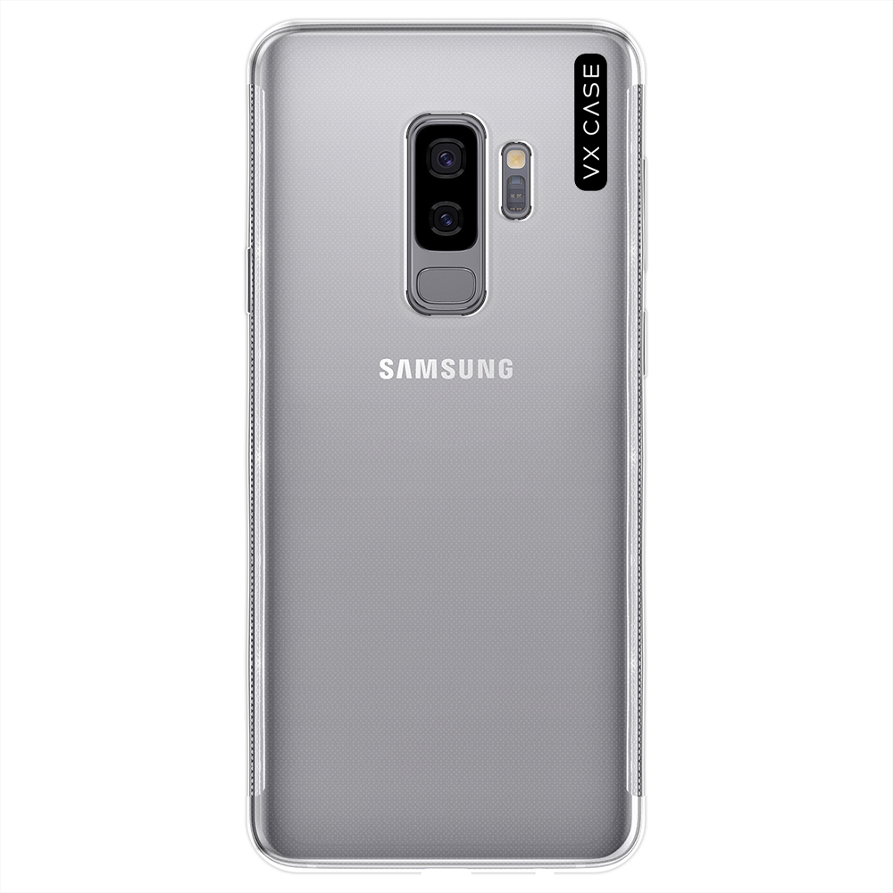 Capa para Galaxy S9 Plus de Silicone Rígida Transparente