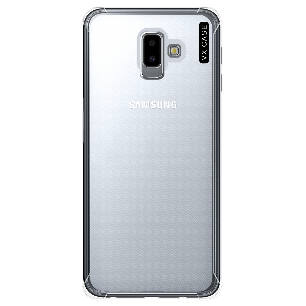 Capa para Galaxy J6 Plus de Silicone TPU Transparente