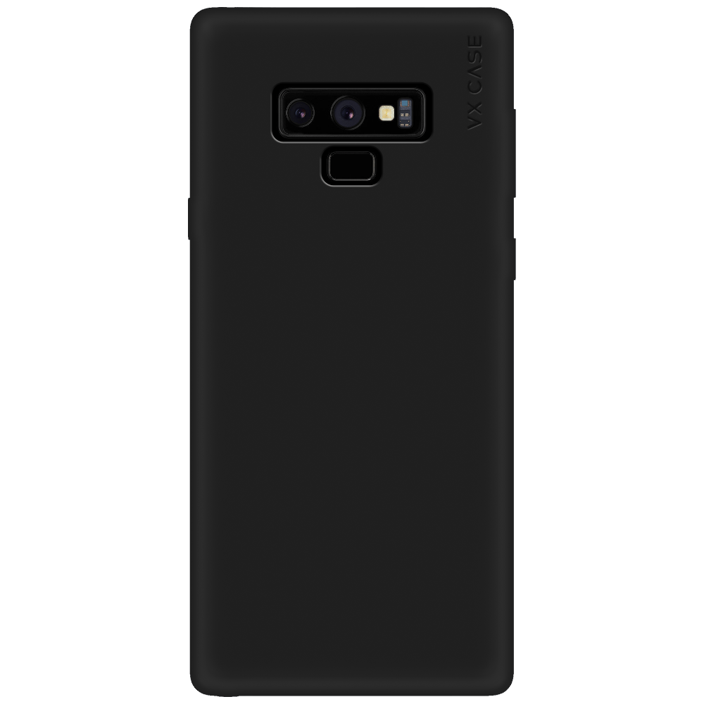 Capa para Galaxy Note 9 Emborrachada Preta Fosca