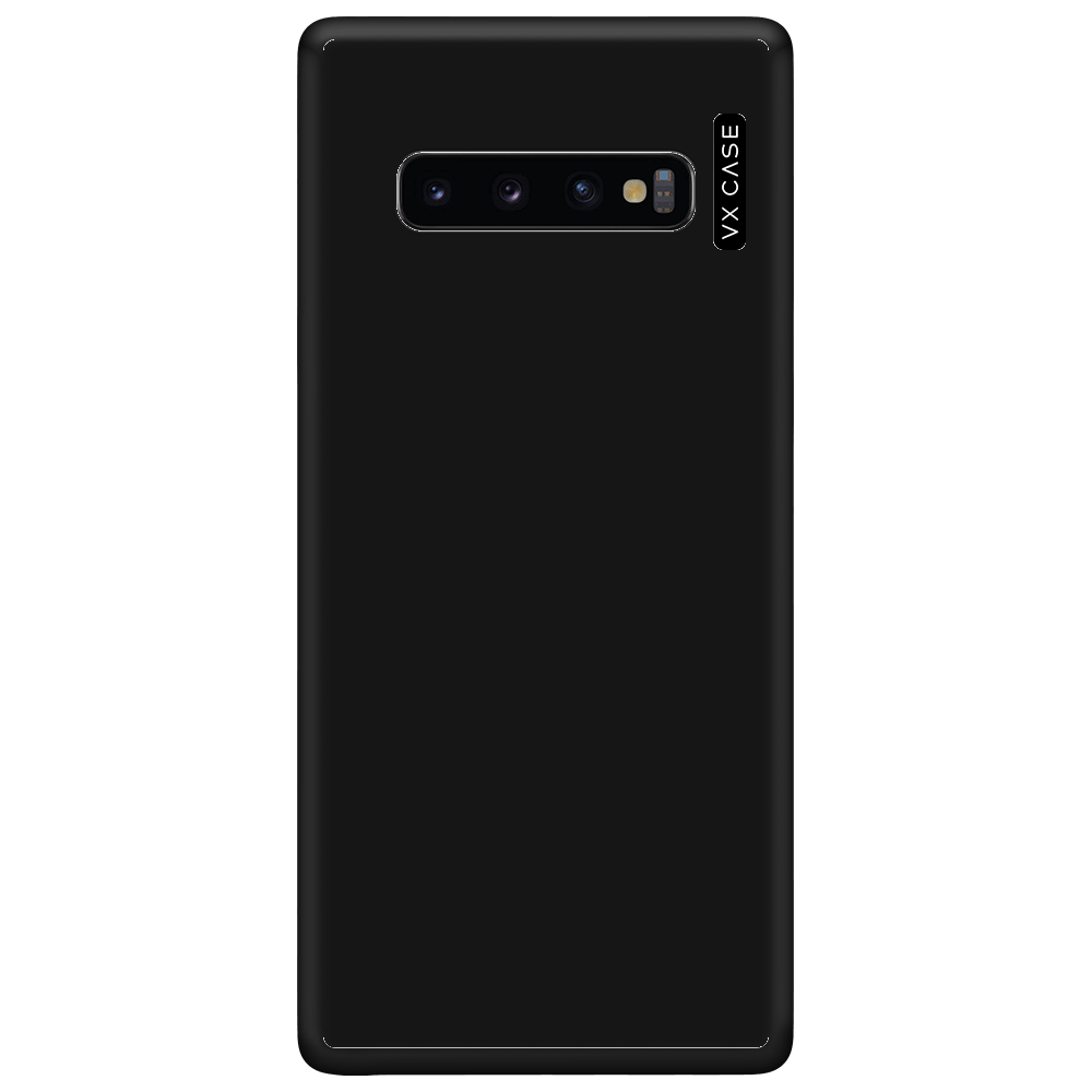 Capa para Galaxy S10 Plus de Smooth Preta Fosca