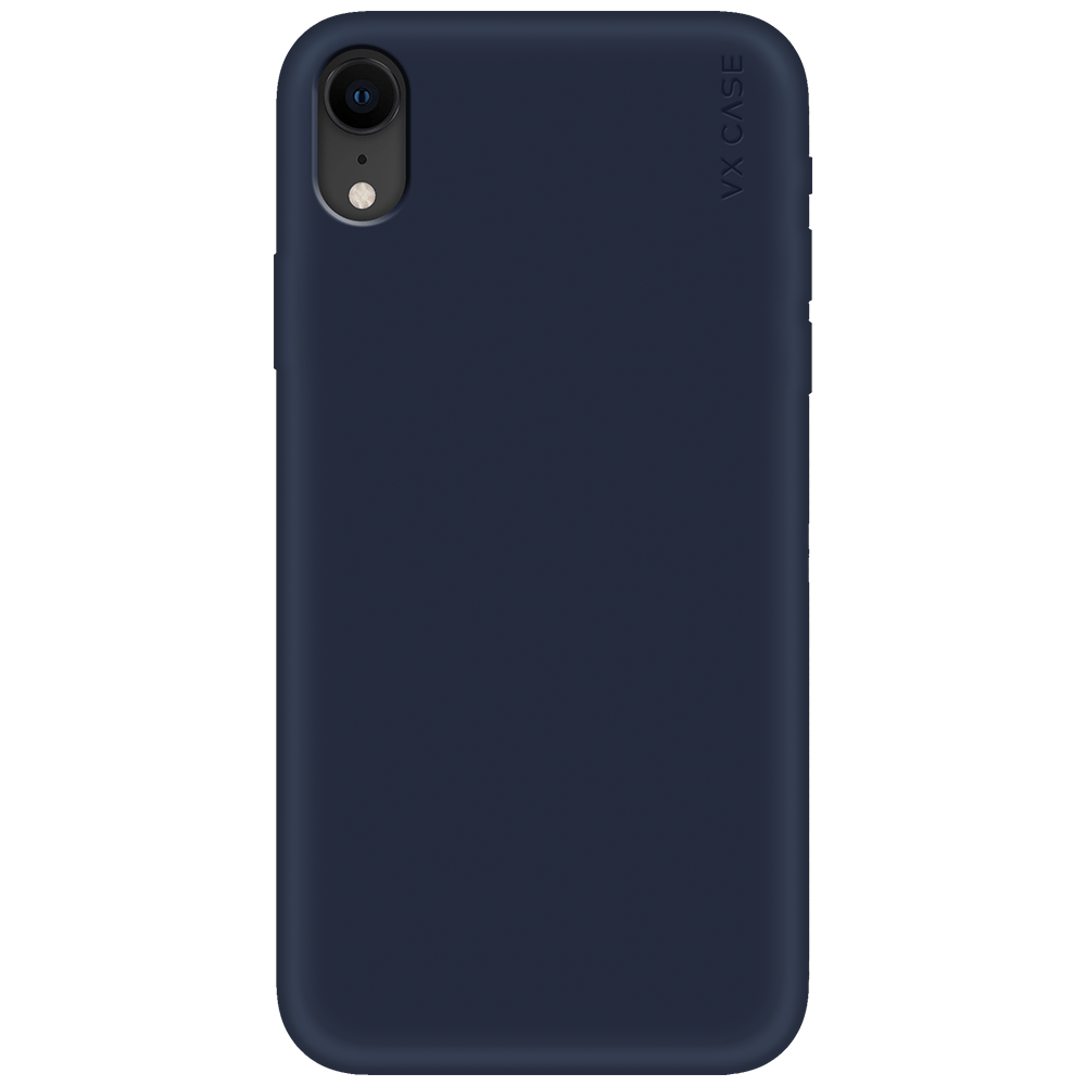 Capinha de Celular Smooth Azul Meia Noite VX Case iPhone