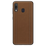 Capa Galaxy A20 Couro Marrom - Leather Stripes