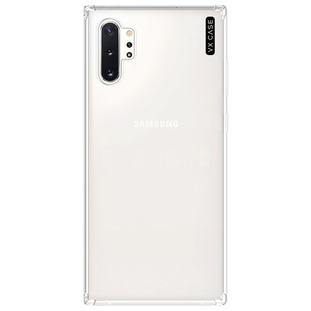 Capa para Galaxy Note 10 Plus de Silicone TPU Transparente