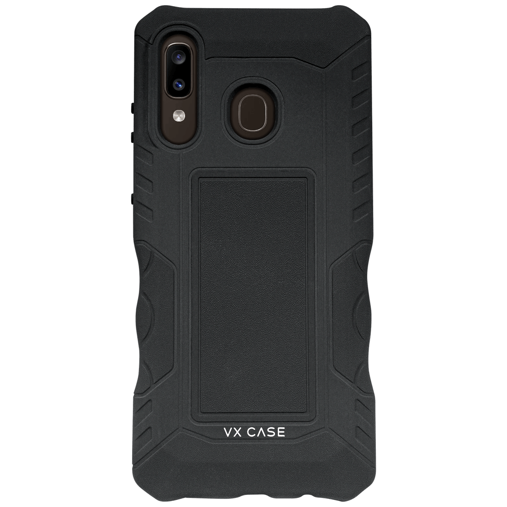 Capinha de Celular Defender Preta VX Case Samsung Galaxy A20/A30