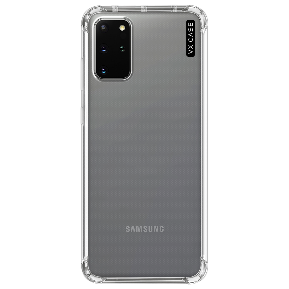 Capinha de Celular Silicone TPU Transparente VX Case Samsung Galaxy S20 Plus