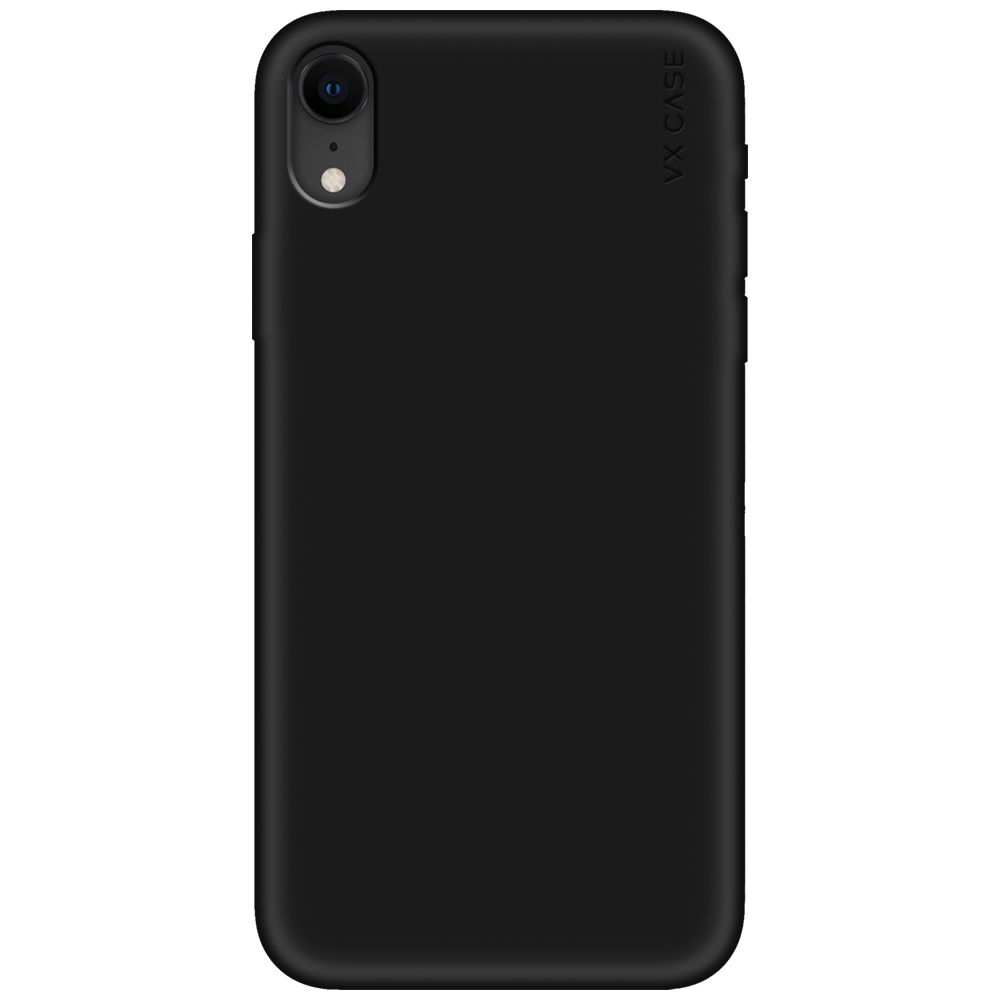 Capinha de Celular Smooth Preta VX Case iPhone XR