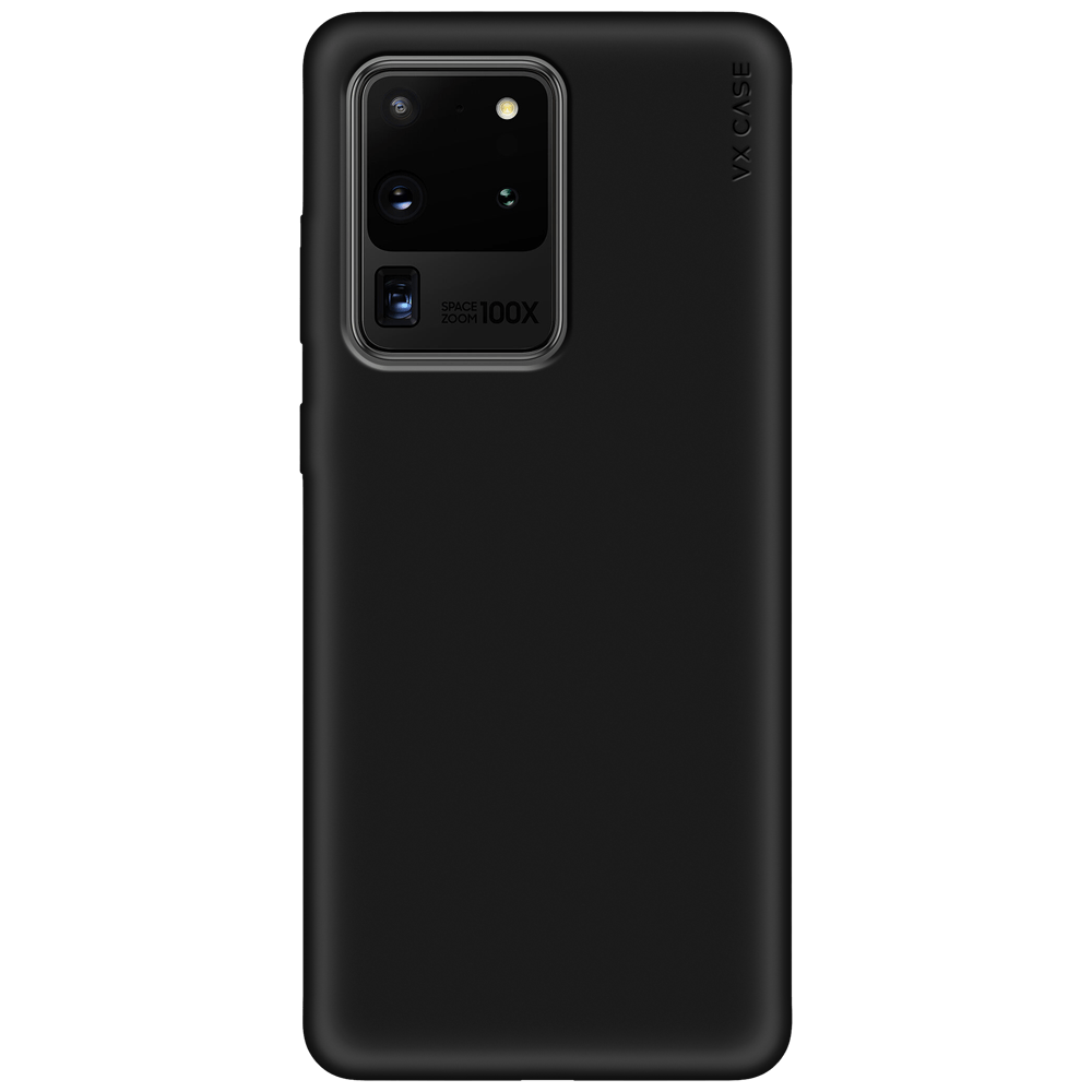Capinha de Celular Smooth Preta VX Case Samsung Galaxy S20 Ultra