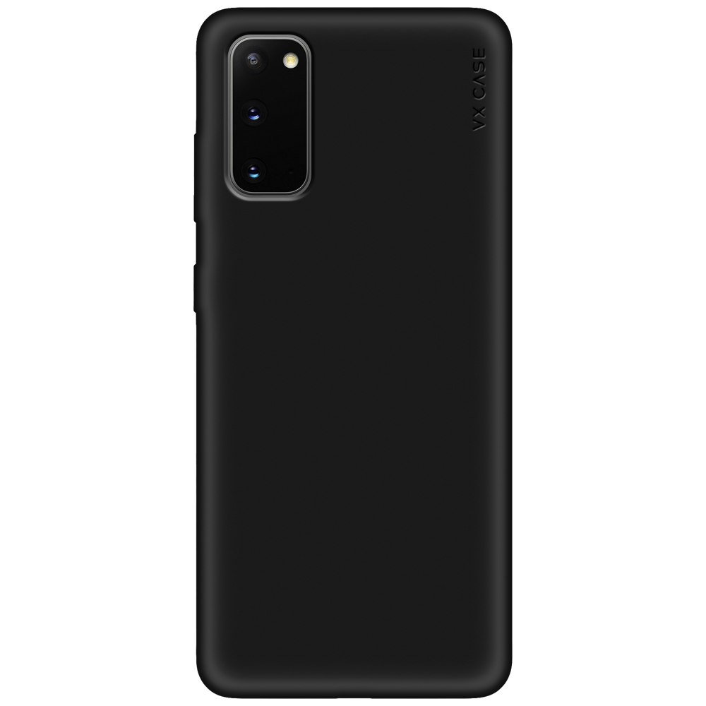 Capinha de Celular Smooth Preta VX Case Samsung Galaxy S20