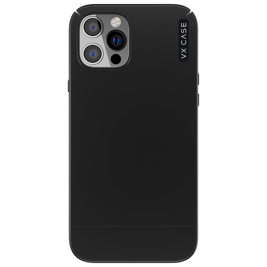 Capinha de Celular Polímero Preta Fosca VX Case iPhone 12 Pro Max