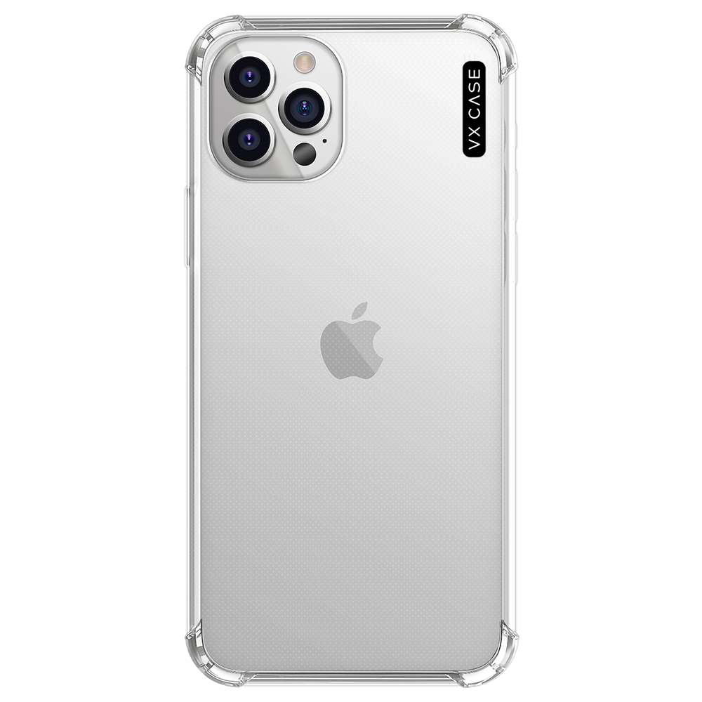 Capa para iPhone 12 Pro de Silicone TPU Transparente - VX Case