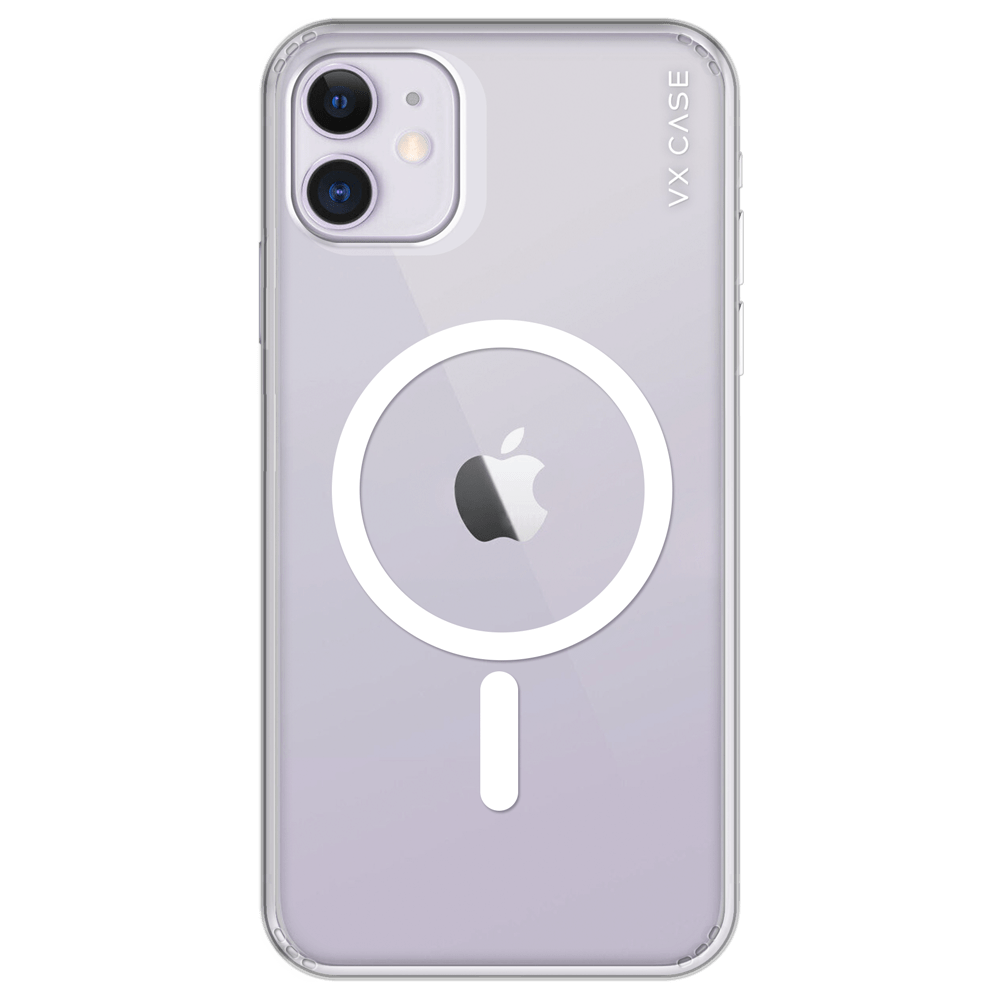 Capa Magsafe para iPhone 11 Transparente - Silicone Rígida