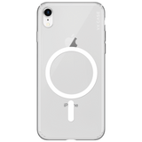 Capa Magsafe para iPhone XR Transparente - Silicone Rígida