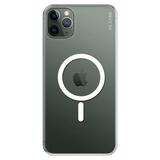 Capa Magsafe para iPhone 11 Pro Max Transparente - Silicone Rígida