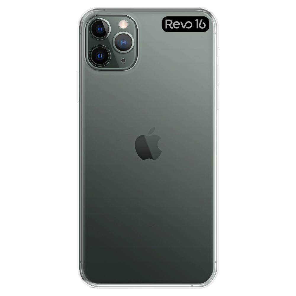 Capa Revo 16 para iPhone 11 Pro Max - Silicone Rígida Transparente