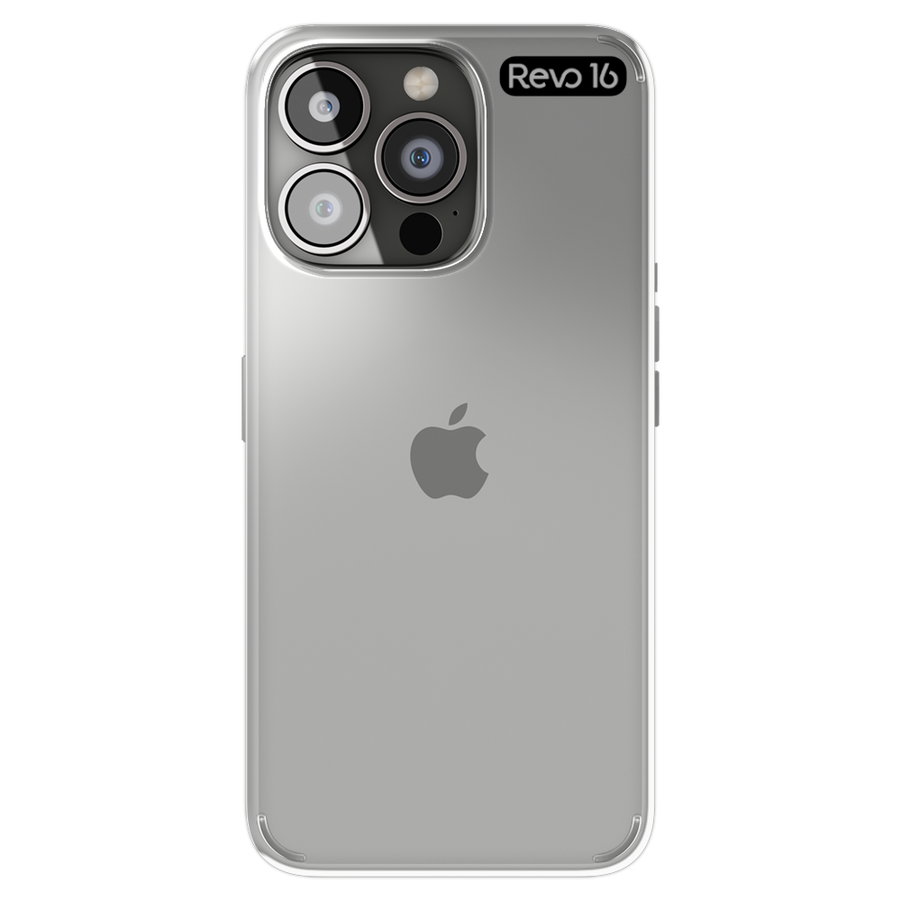Capa Revo 16 para iPhone 13 Pro - Silicone Rígida Transparente