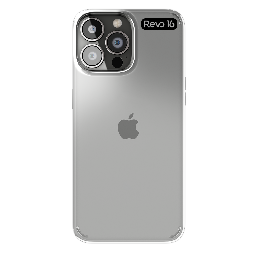 Capa Revo 16 para iPhone 13 Pro Max - Silicone Rígida Transparente
