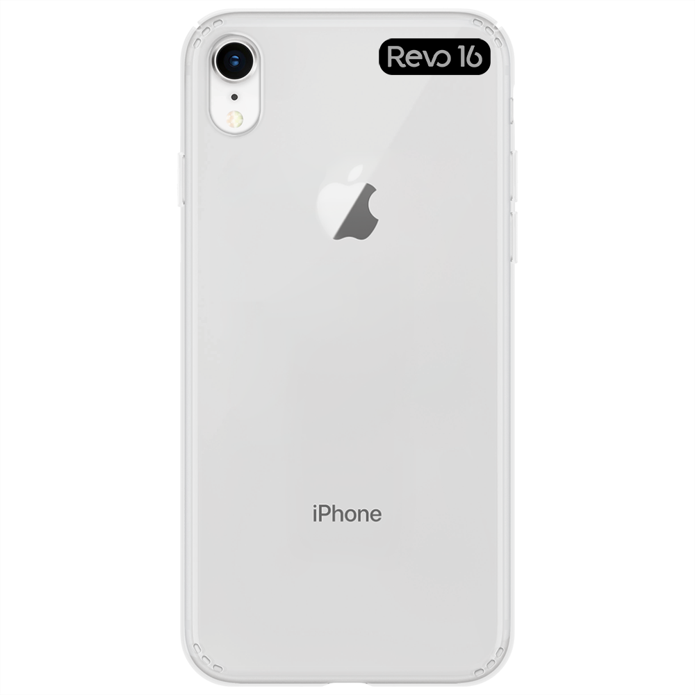 Capa Revo 16 para iPhone XR - Silicone Rígida Transparente