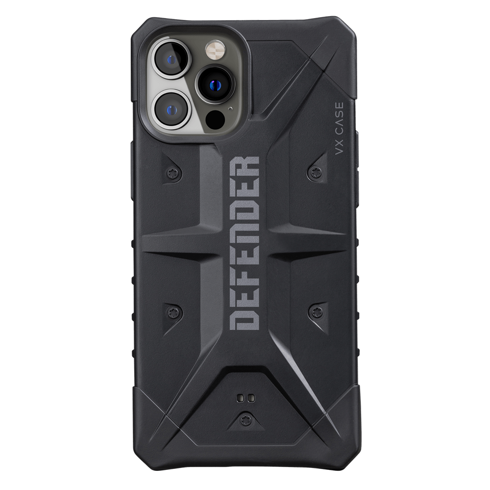 Capa para iPhone 12 Pro Max de Defender Preta - VX Case