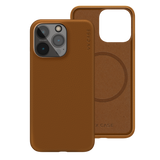 Capa Magsafe para iPhone 14 Pro Max Marrom - Couro
