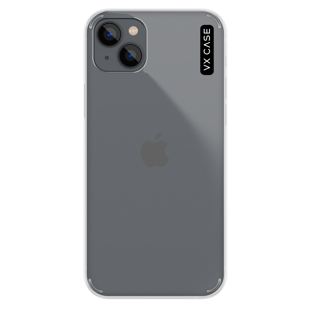 Capa para iPhone 14 Plus - Silicone Rígida Transparente