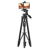 Tripé Fotográfico VX Case Profissional para Câmera e Suporte para Smartphones - VX Case
