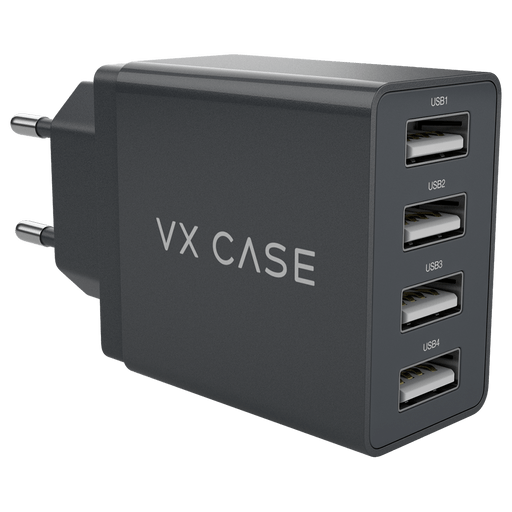 Carregador de Parede VX Case com 4 portas USB