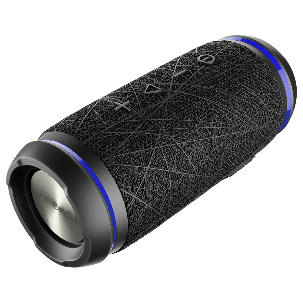 Caixa de Som Bluetooth Hurricane Preta - VX Case - VX Case