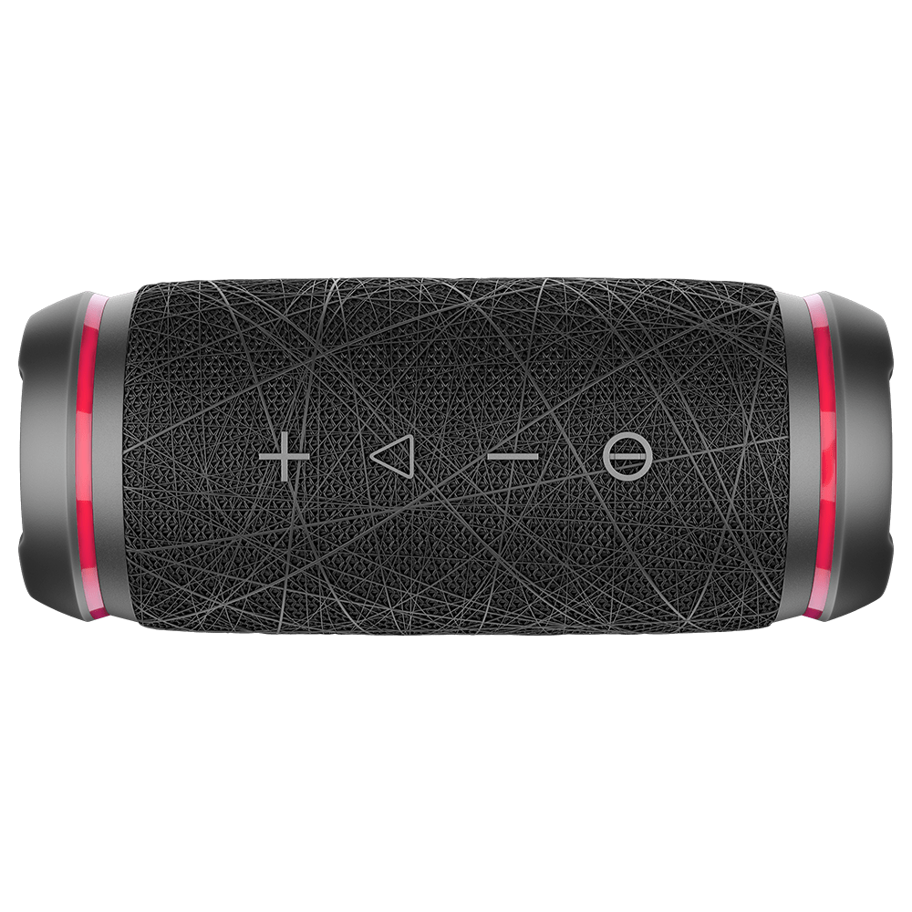 Caixa de Som Bluetooth Hurricane Preta - VX Case - VX Case