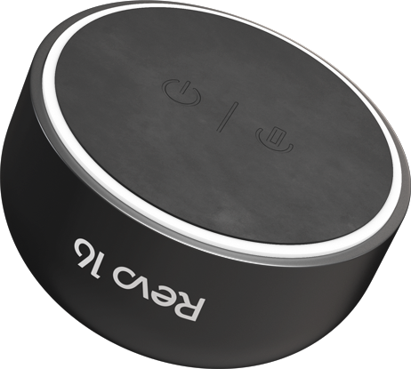 Caixa de Som Magnética Bluetooth TWS Revo 16 - Preta - VX Case