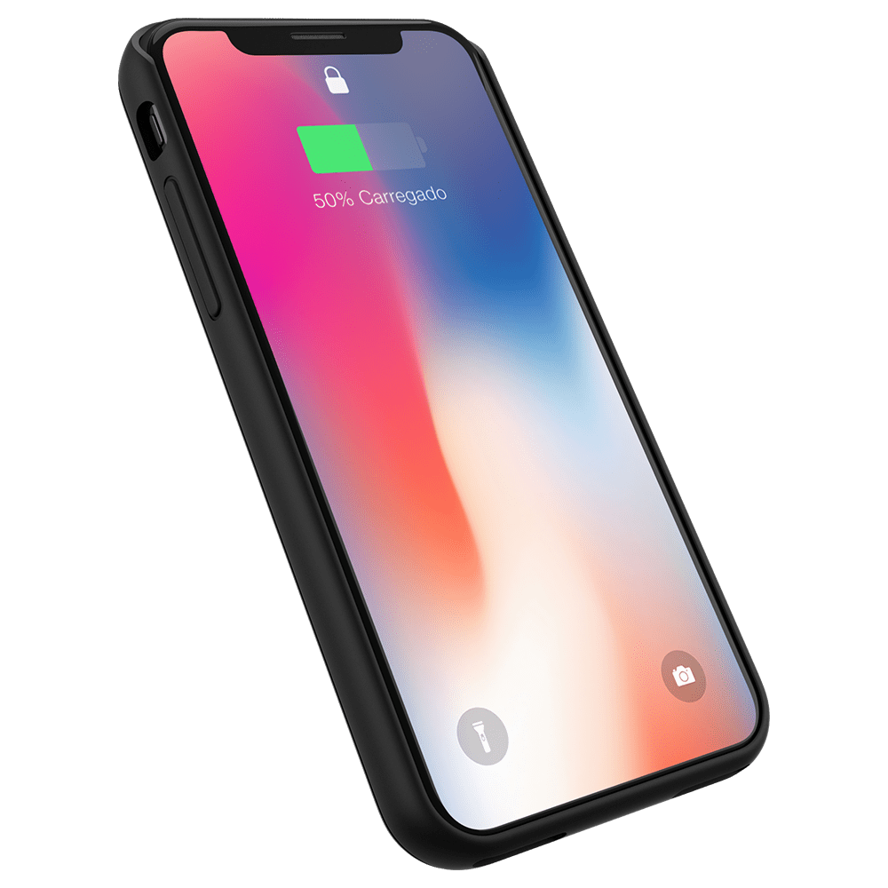 Capa com Bateria VX Case para iPhone X 3.800mAh - VX Case