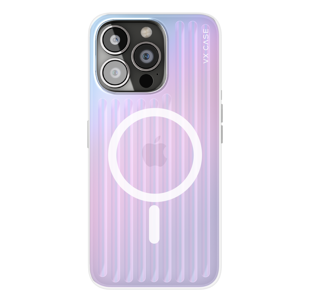 Capa MagSafe para iPhone 13 Pro Glam Rainbow