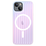 Capa MagSafe para iPhone 14 Plus Glam Rainbow
