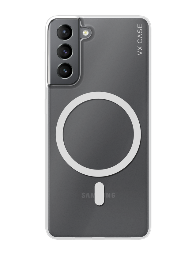 Capa Magsafe para Galaxy S21 - Silicone Rígida