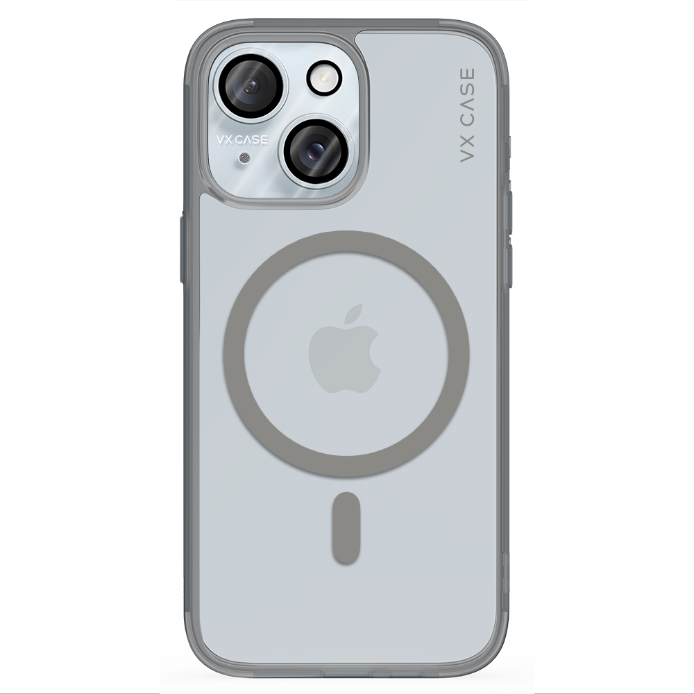 Capa Unique VX Case iPhone 14 - Cinza