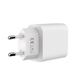 Carregador de parede com 1 porta USB + 1 Type-C - BeVX - Branco - VX Case