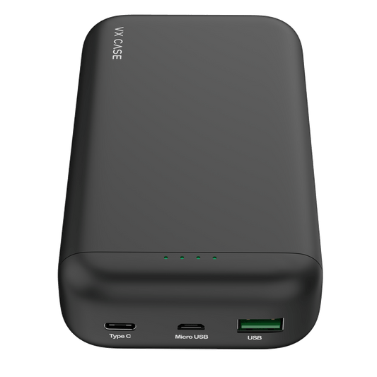 Carregador Portátil Thunderbolt 20.000mAh VX Case Preta - VX Case