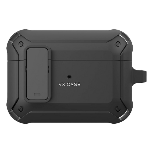 Case protetora VX Case para dispositivo eletrônico, design robusto com suporte traseiro integrado.