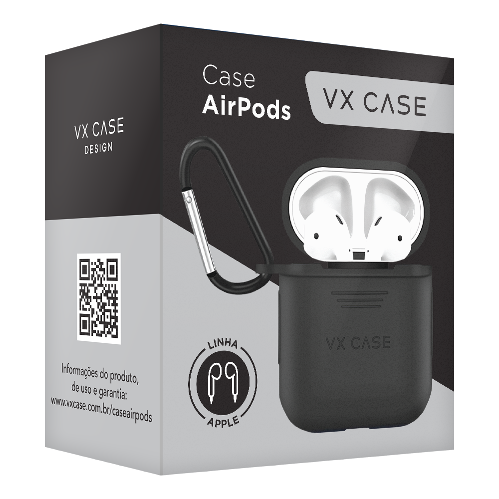 Case para AirPods VX Case - Preta - VX Case