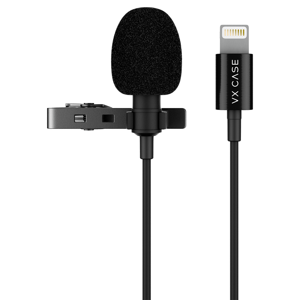 Microfone de Lapela VX Case Lightning - VX Case