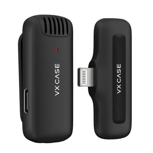 Microfone de Lapela Wireless Lightning - VX Case